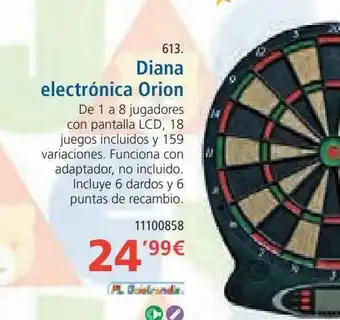 Supermercados Dani Diana Electrónica Orion oferta