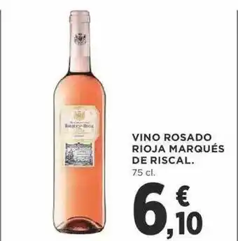 Supercor Exprés Vino Rosado Rioja Marqués De Riscal oferta