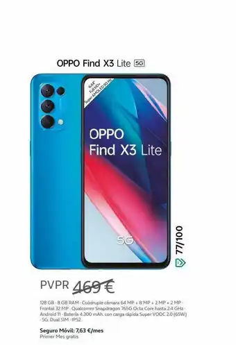 Movistar Oppo Find X3 Lite oferta