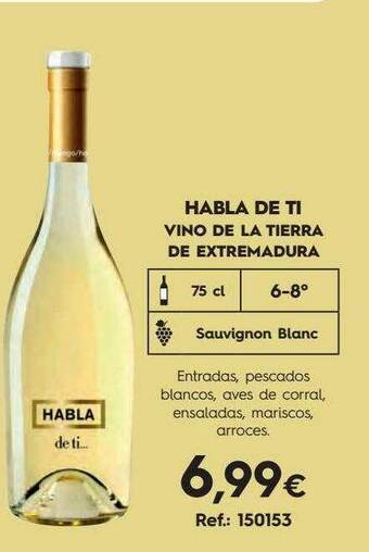 Makro Habla De Ti Vino De La Tierra De Extremadura oferta