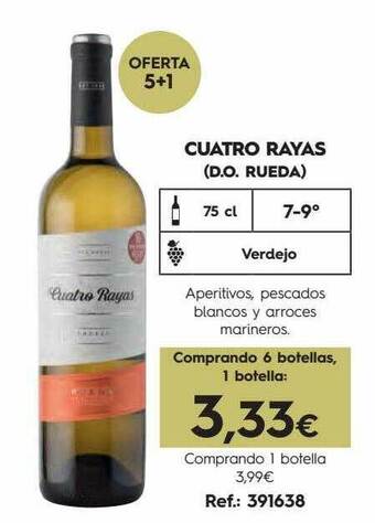 Makro Cuatro Rayas (d.o. Rueda) oferta