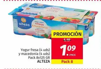 Maskom Supermercados Yogur Fresas Y Macedonia Alteza oferta