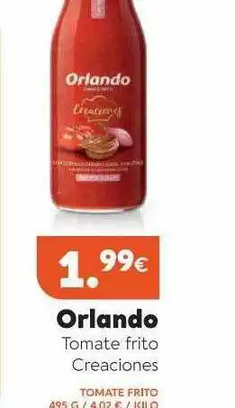 Maskom Supermercados Orlando Tomate Frito Creaciones oferta