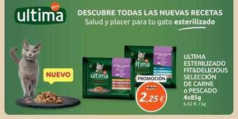 Maskom Supermercados Ultima Esterilizado Fit&delicious Selección De Carne O Pescado oferta