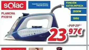 Mi electro Solac Plancha Pv2018 oferta