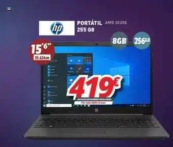 Mi electro Hp Portátil 255 G8 Amd 3020e oferta
