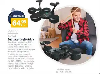 Lidl Set Bateria Eléctrica oferta