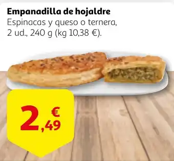 Alcampo Empanadilla de hojaldre oferta