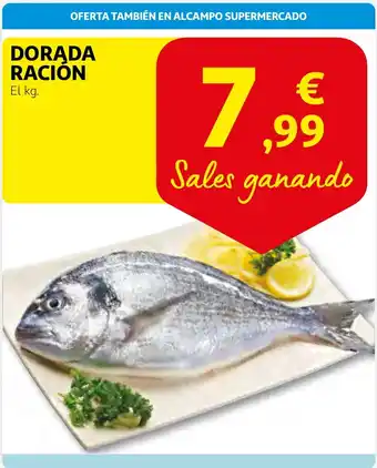 Alcampo Dorada racion oferta