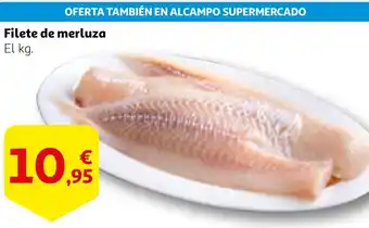 Alcampo Filete de merluza oferta