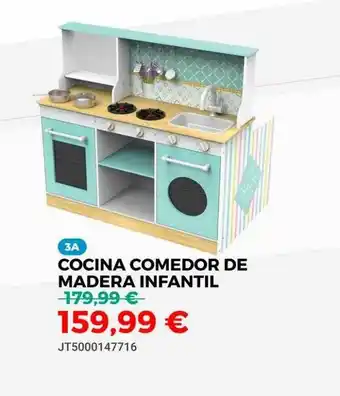 Juguetoon Cocina Comedor De Madera Infantil oferta