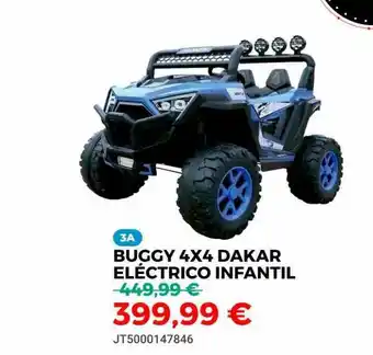 Juguetoon Buggy 4x4 Dakar Eléctrico Infantil oferta