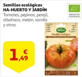 Alcampo HA-HUERTO Y JARDÍ Semillas ecológicas N oferta