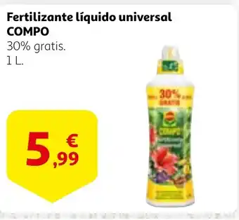 Alcampo COMPO Fertilizante líquido universal oferta