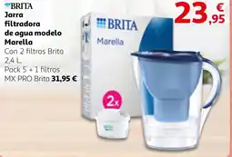 Alcampo BRITA Jarra filtradora de agua modelo Marella oferta