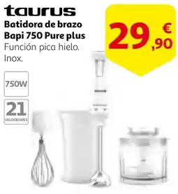 Alcampo TAURUS Batidora de brazo Bapi 750 Pure plus oferta