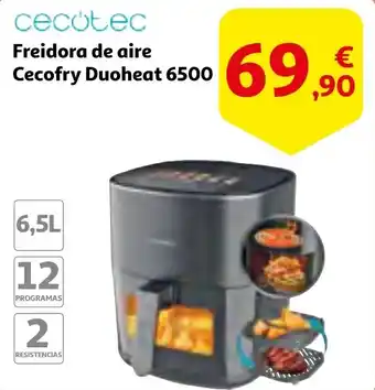 Alcampo CECOTEC Freidora de aire Cecofry Duoheat 6500 oferta