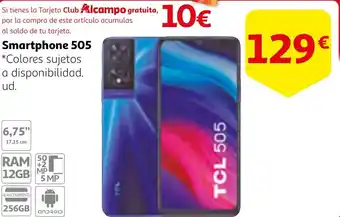 Alcampo TLC Smartphone 505 oferta