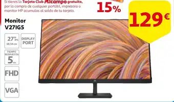 Alcampo Monitor V27IG5 oferta