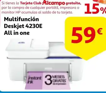 Alcampo Multifunción Deskjet 4230E All in one oferta