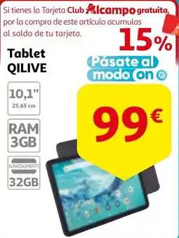 Alcampo QILIVE Tablet oferta