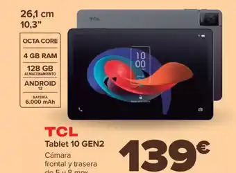 Carrefour TCL Tablet 10 GEN2 oferta