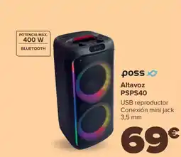 Carrefour POSS Altavoz PSPS40 oferta