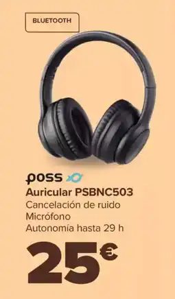 Carrefour POSS Auricular PSBNC503 oferta