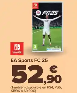 Carrefour MINTENDO SWITCH EA Sports FC 25 oferta