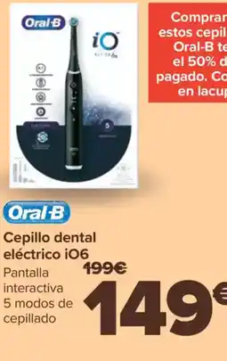 Carrefour ORAl -B Cepillo dental eléctrico i06 oferta