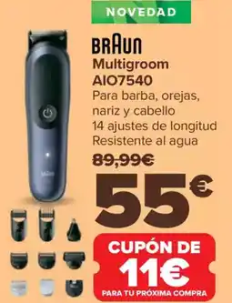 Carrefour BRAUN Multigroom A107540 oferta