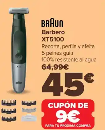 Carrefour BRAUN Barbero oferta