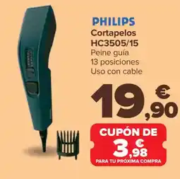 Carrefour PHILIPS Cortapelos oferta