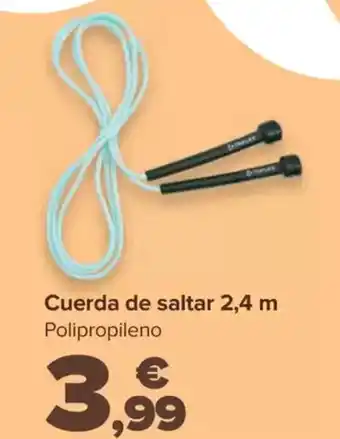 Carrefour TOPLIFE Cuerda de saltar 2,4 m oferta