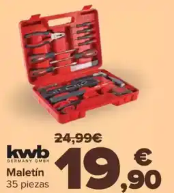 Carrefour KWB Maletín oferta