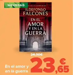 Carrefour NOVEDAD En el amor y en la guerra oferta