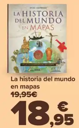 Carrefour La historia del mundo en mapas oferta