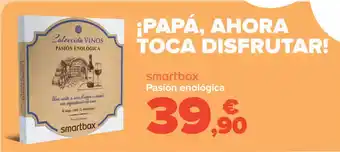 Carrefour SMARTBOX Pasión enológica oferta