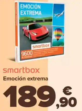 Carrefour SMARTBOX Emoción extrema oferta