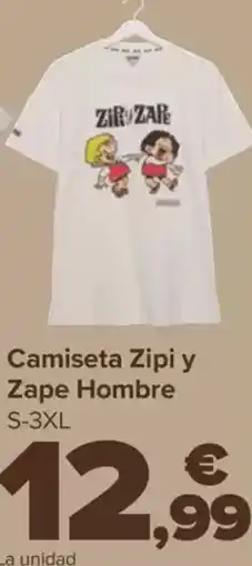 Carrefour Camiseta Zipi y Zape Hombre S-3XL oferta