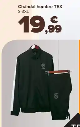 Carrefour TEX Chándal hombre oferta