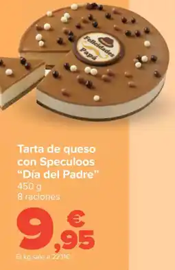 Carrefour Tarta de queso con Speculoos “Día del Padre" oferta