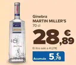 Carrefour MARTIN MILLER'S Ginebra oferta