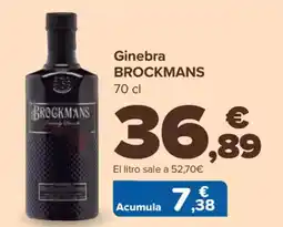 Carrefour BROCKMANS Ginebra oferta