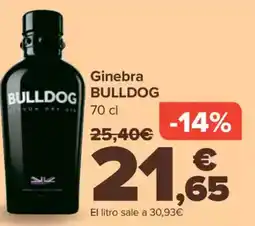 Carrefour BULLDOG Ginebra oferta