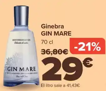 Carrefour GIN MARE Ginebra oferta