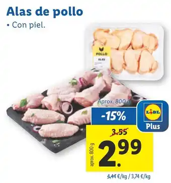 Lidl Alas de pollo oferta