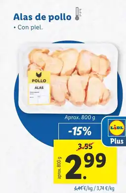 Lidl Alas de pollo oferta