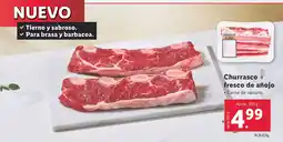 Lidl Churrasco fresco de añojo oferta