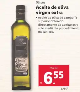 Lidl OLISONE Aceite de oliva virgen extra oferta